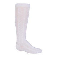 Zubii Diamond Cut Texture Knee Sock