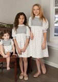 Nou Nelle Smocked Ruffle Dress