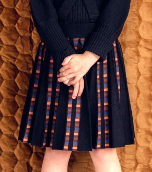 Elle & Boo Knit Pattern Skirt