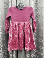 Hopscotch WB0CP4285 Knit/Velvet Dress