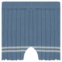 LUX Wide Rib Knit Set with Stripe