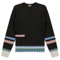 Coco Ribbed Stripe Sweater