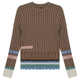 Coco Ribbed Stripe Sweater