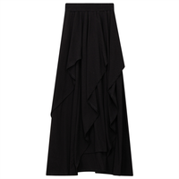 Club Malibu Maxi Layered Skirt