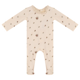 Fragile Little Flowers and Dots Romper