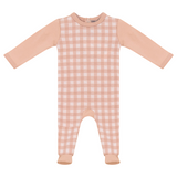 Small Moments Checkered Onesie