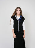 MiuMax Knit Vest Cardigan