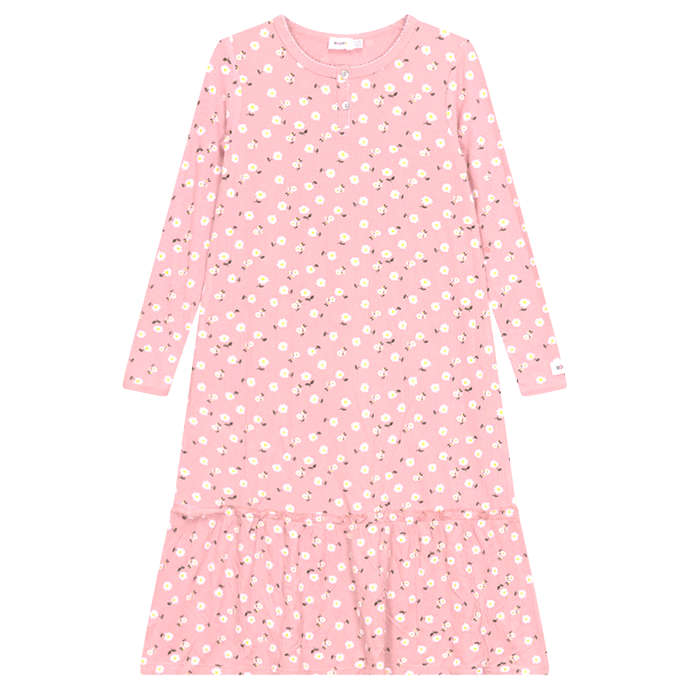 Mocha White Flowers Nightgown Hats to Hose