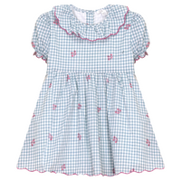 Elle & Boo Ruffle Collar Dress