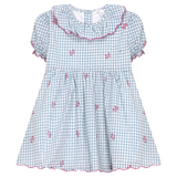 Elle & Boo Ruffle Collar Dress