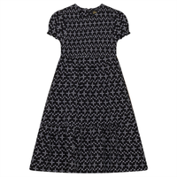 Seal Eyelet Print Robe