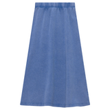 So What Distressed A-Line Skirt