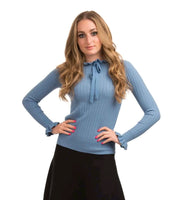 Parcelle Rib Ruffle Tie Top