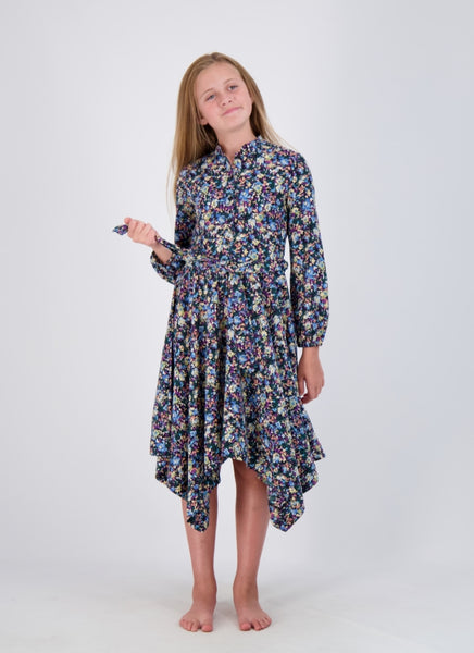 Paisley Floral Patterned Dress