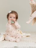 Fragile Little Flowers and Dots Romper