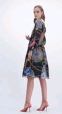 Touch Chain Print Dress