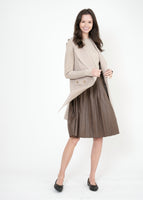 Ginger Shutter Pleated Skirt