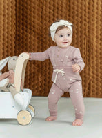 Elle & Boo Baby Overall with Top Set