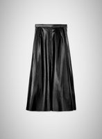 Honeyseed Leather Maxi Skirt