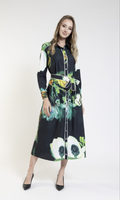 Link+Luxe Big Print Dress