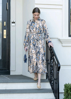 Lola Paisley Shirt Dress