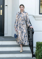 Lola Paisley Shirt Dress