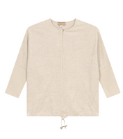 Coco Linen Pulled Waist Top