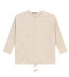 Coco Linen Pulled Waist Top