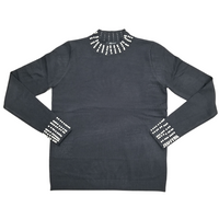 Wear & Flair Pearl Trim Sweater