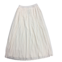 Honey Seed Pleated Maxi Skirt