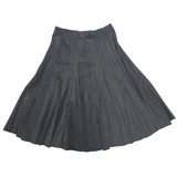Sam Fashion 515 Suede Pleated Skirt