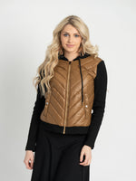 Oops Ladies Quilted Hoodie