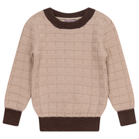 Posie & Pistachio Large Waffle Knit Sweater