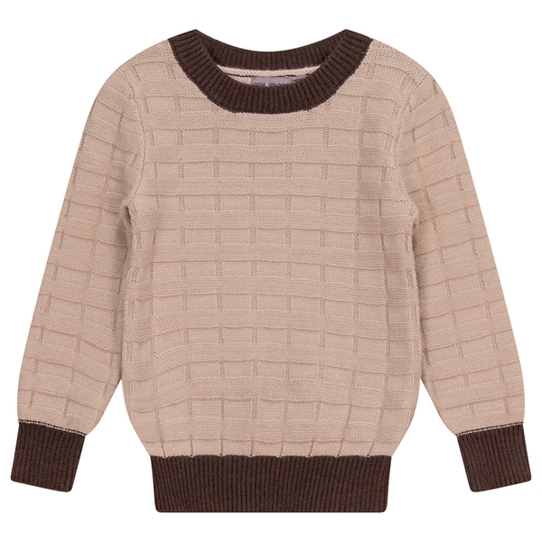 Posie & Pistachio Large Waffle Knit Sweater